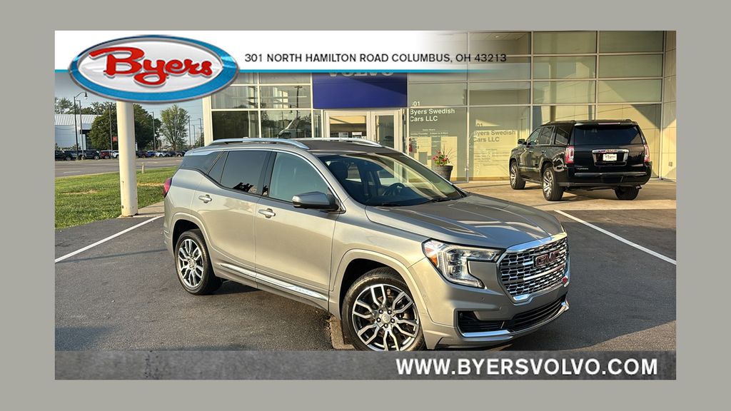 Sterling Metallic 2024 GMC Terrain SUV / Crossover All-Wheel Drive 9-Speed Automatic