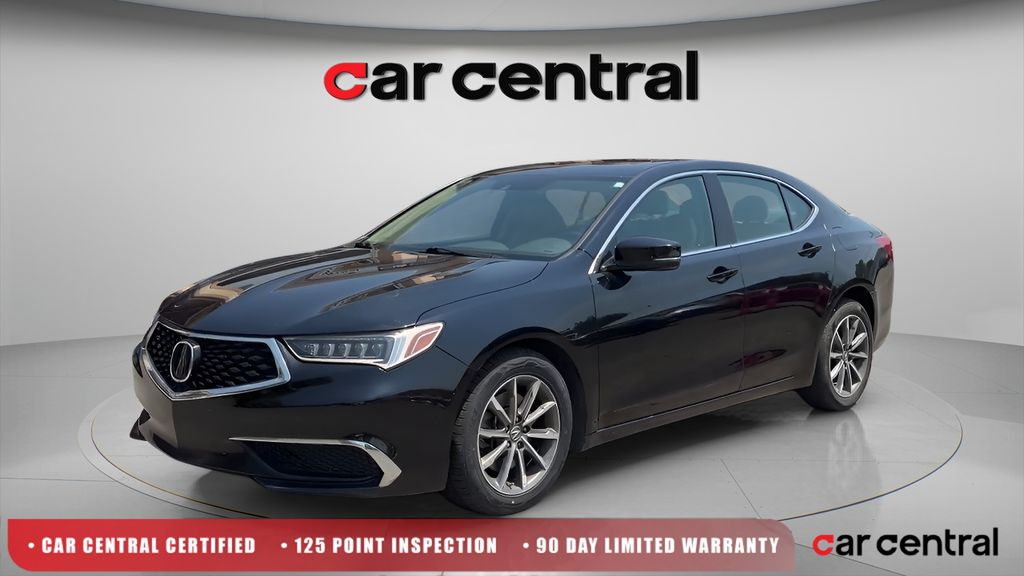 Black 2020 Acura TLX FWD Sedan Front-Wheel Drive 8-Speed Dual Clutch