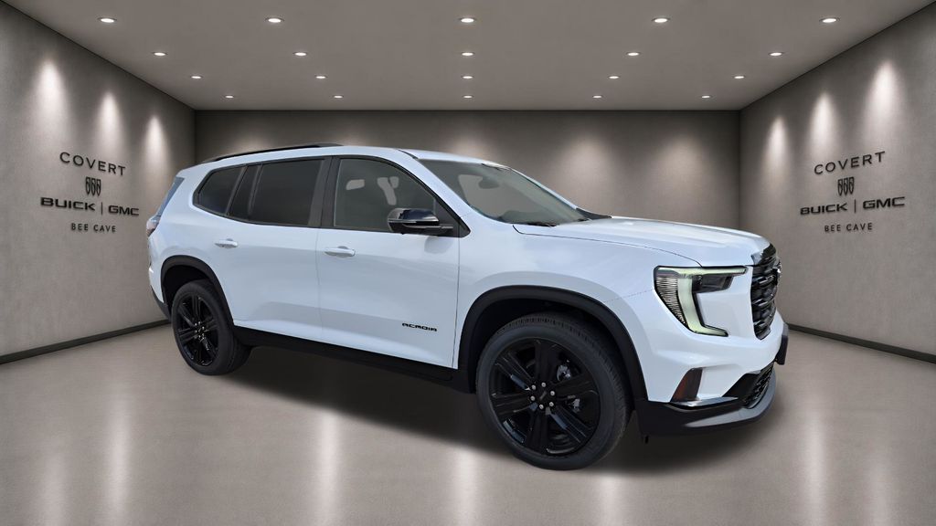 Glacier White 2026 GMC Acadia Elevation FWD SUV / Crossover Front-Wheel Drive 8-Speed Automatic