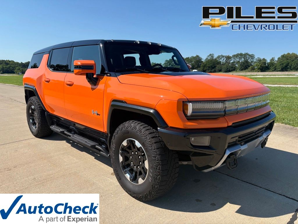 Afterburner Tintcoat (Orange) 2024 GMC Hummer EV SUV SUV / Crossover All-Wheel Drive 1-Speed Automatic