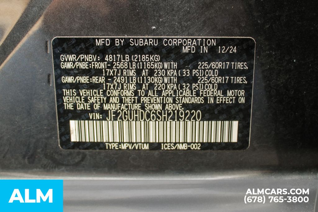 Used 2025 Gray Subaru Premium image 42