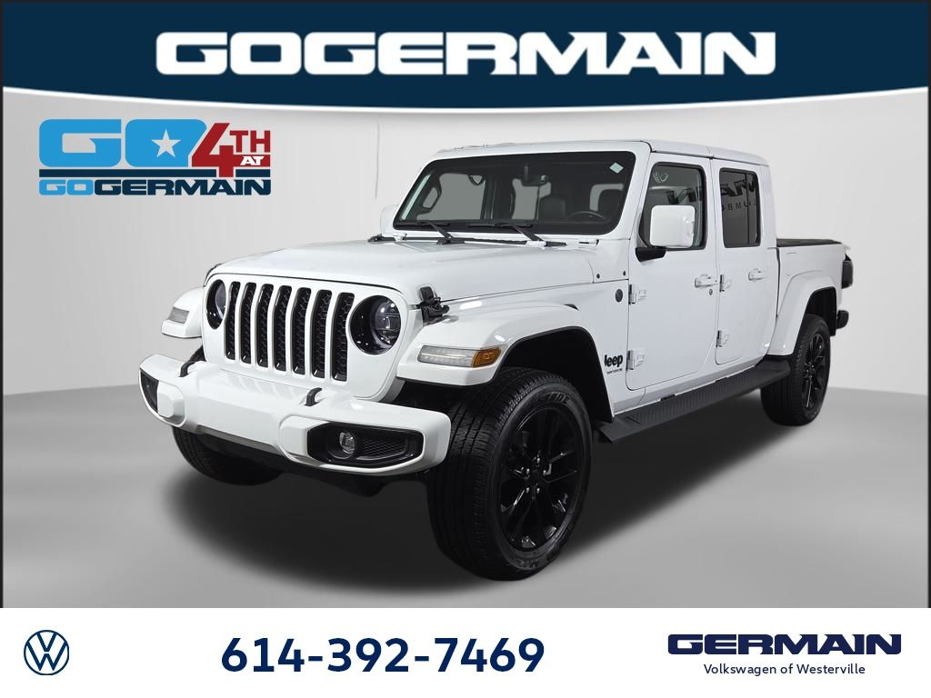 Bright White Clearcoat 2023 Jeep Gladiator Pickup Truck Four-Wheel Drive 8-Speed Automatic