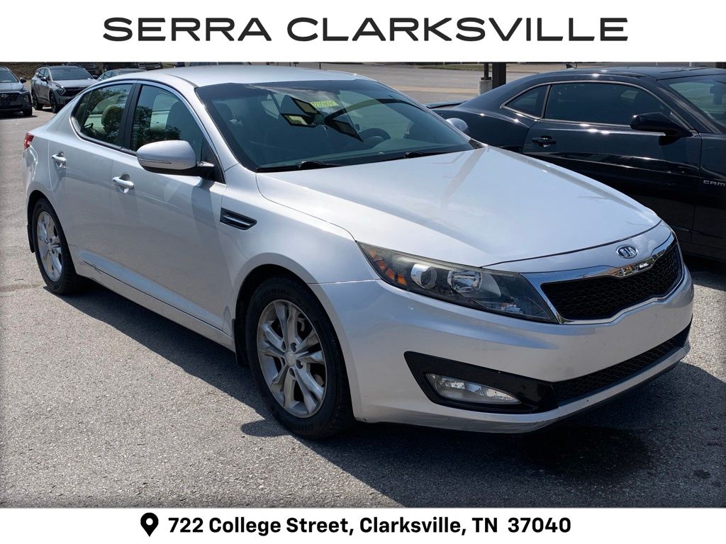 Bright Silver 2012 Kia Optima Sedan Front-Wheel Drive 6-Speed Automatic