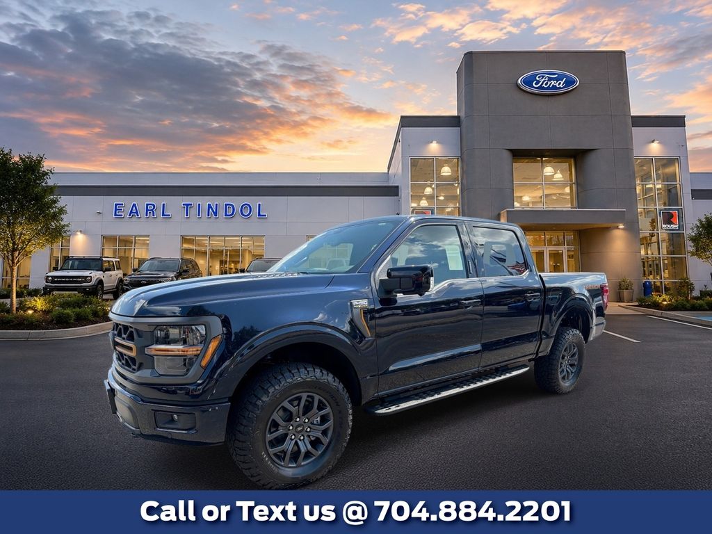 Antimatter Blue Metallic 2026 Ford F-150 Pickup Truck Four-Wheel Drive Automatic