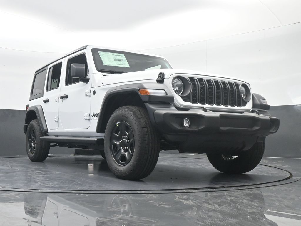 New 2026 Bright White Clearcoat Jeep Sport image 57