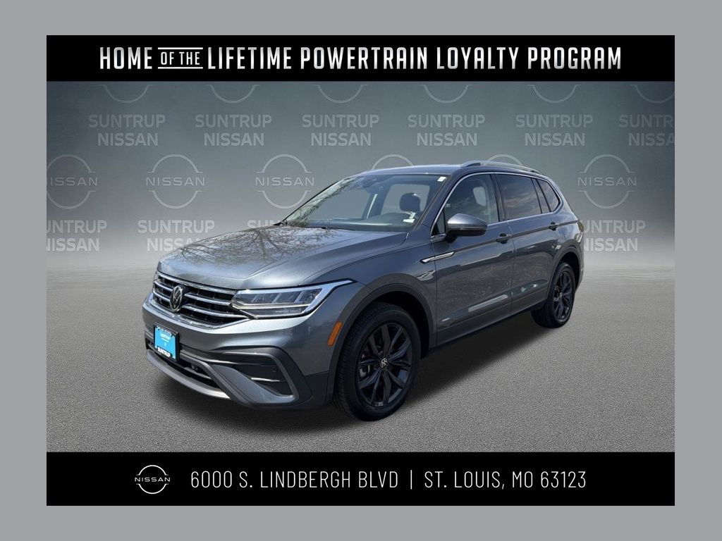 Platinum Gray Metallic 2024 Volkswagen Tiguan SE FWD SUV / Crossover Front-Wheel Drive 8-Speed Automatic