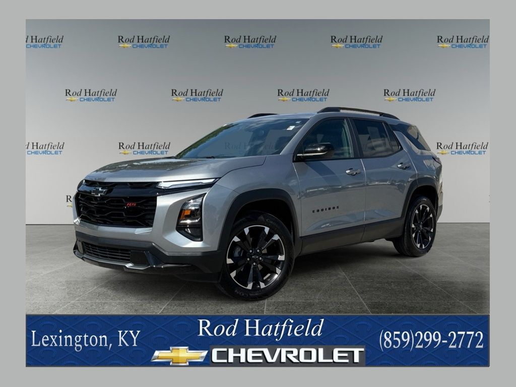 Sterling Gray Metallic 2025 Chevrolet Equinox RS FWD SUV / Crossover Front-Wheel Drive Continuously Variable Transmission