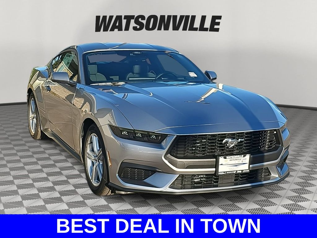 Silver Metallic 2026 Ford Mustang Coupe Rear-Wheel Drive Automatic