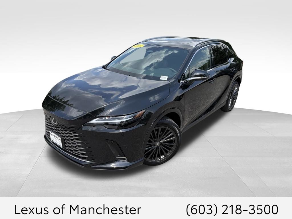 Black (Caviar) 2025 Lexus RX Hybrid SUV / Crossover All-Wheel Drive Continuously Variable Transmission