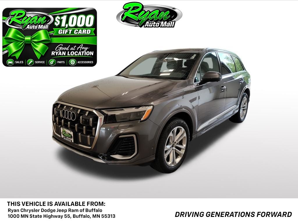 Samurai Gray Metallic 2025 Audi Q7 SUV / Crossover All-Wheel Drive 8-Speed Automatic
