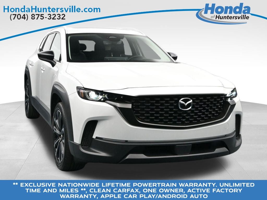 Jet Black Mica 2025 Mazda CX-50 2.5 S Premium Plus AWD SUV / Crossover All-Wheel Drive 6-Speed Automatic