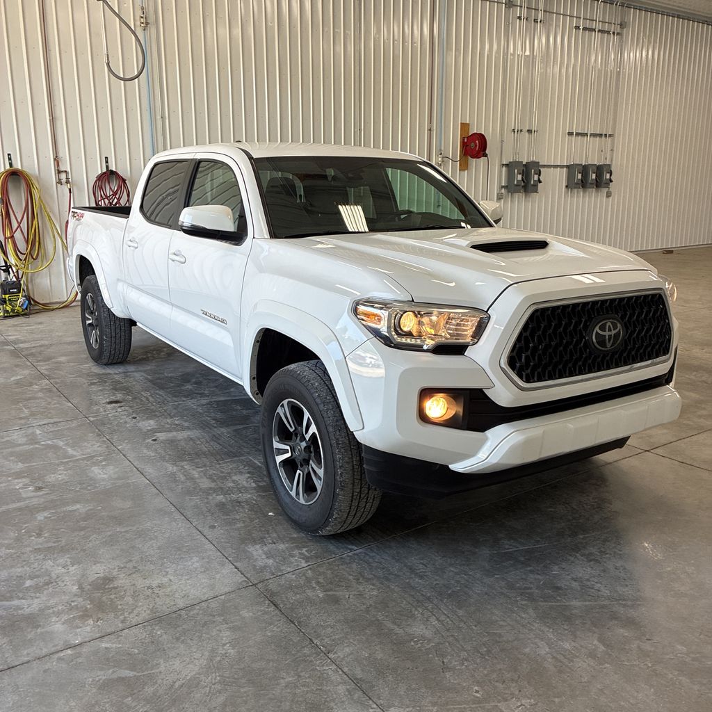 2019 Toyota Tacoma TRD Sport White at Bob King Buick GMC