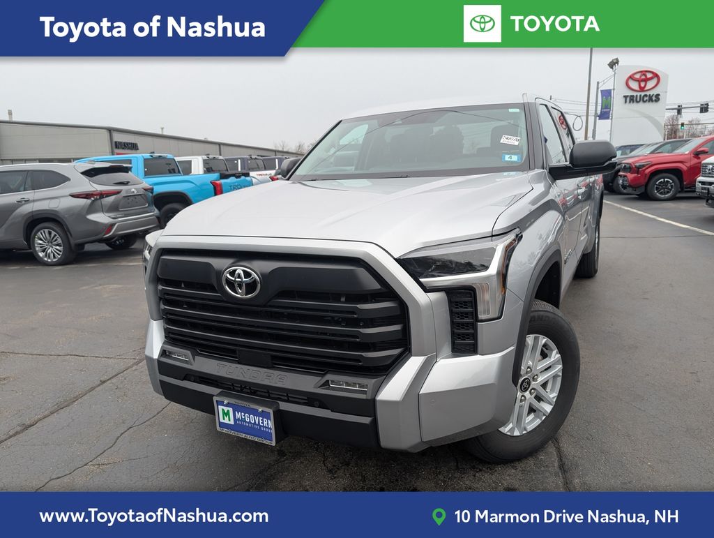 Celestial Silver Metallic 2024 Toyota Tundra Pickup Truck Four-Wheel Drive Automatic