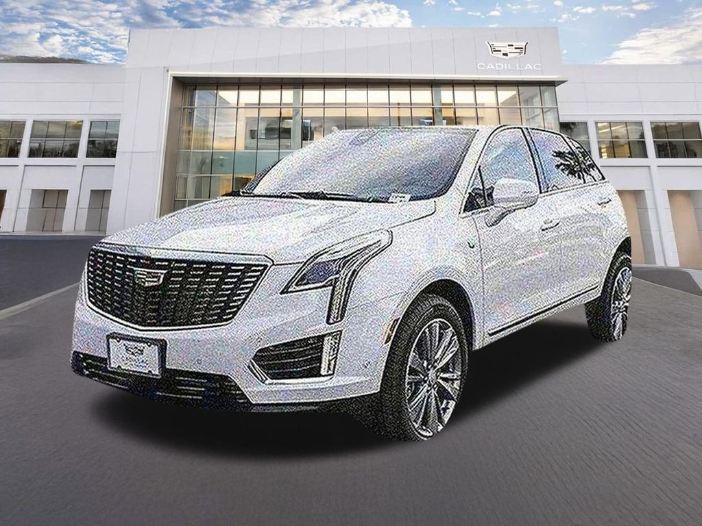Crystal White Tricoat 2026 Cadillac XT5 Premium Luxury AWD SUV / Crossover Four-Wheel Drive 9-Speed Automatic