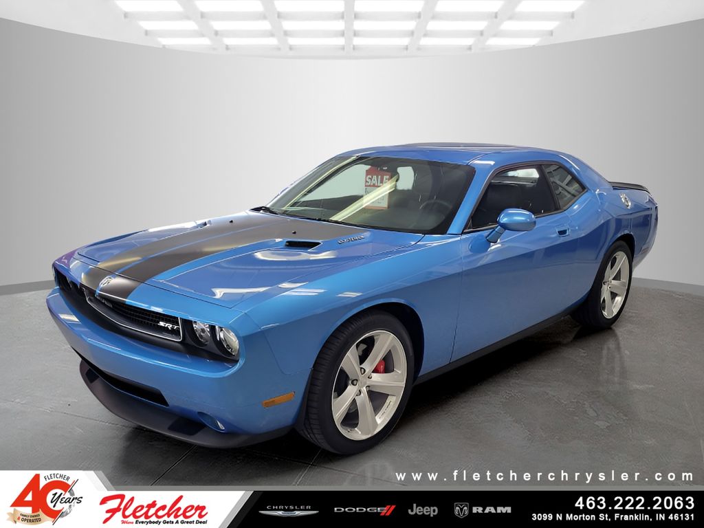 Blue Metallic 2009 Dodge Challenger Coupe Rear-Wheel Drive 6-Speed Manual