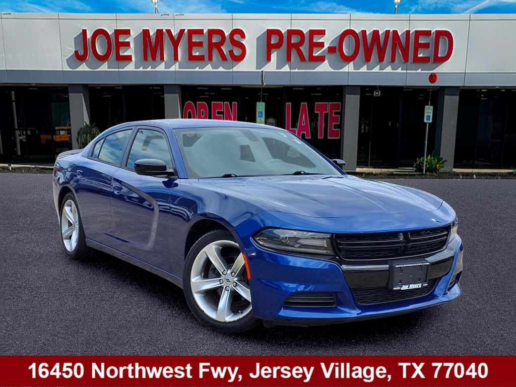 2018 Dodge Charger SXT Blue at Classic Elite Chevrolet Sugar Land