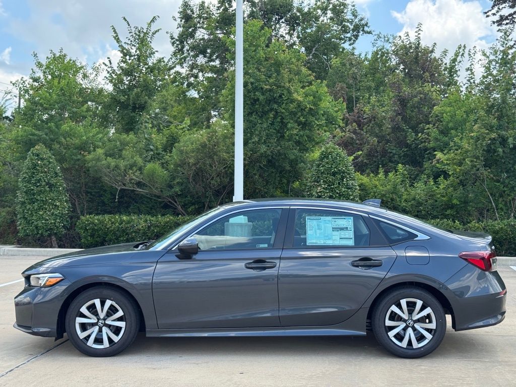2026 Honda Civic LX Gray at Emmons Autoplex