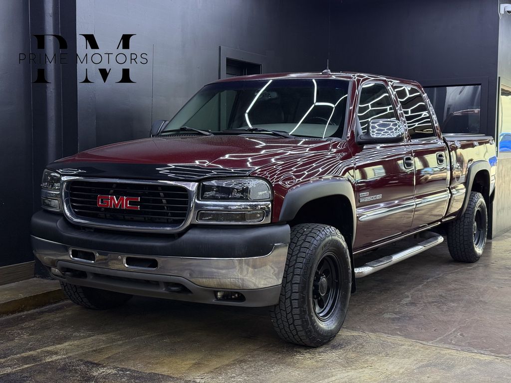 2002 GMC Sierra 2500HD 4 Dr SLE 4WD Crew Cab SB HD