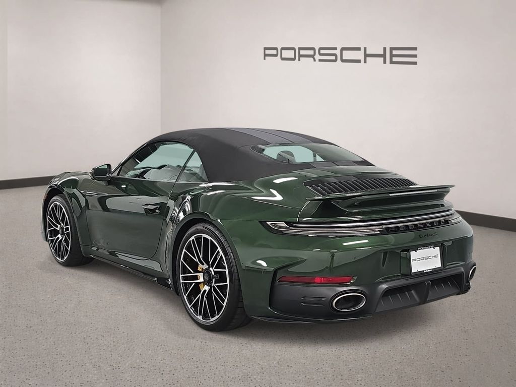 Used 2026 Green Porsche Turbo S image 3