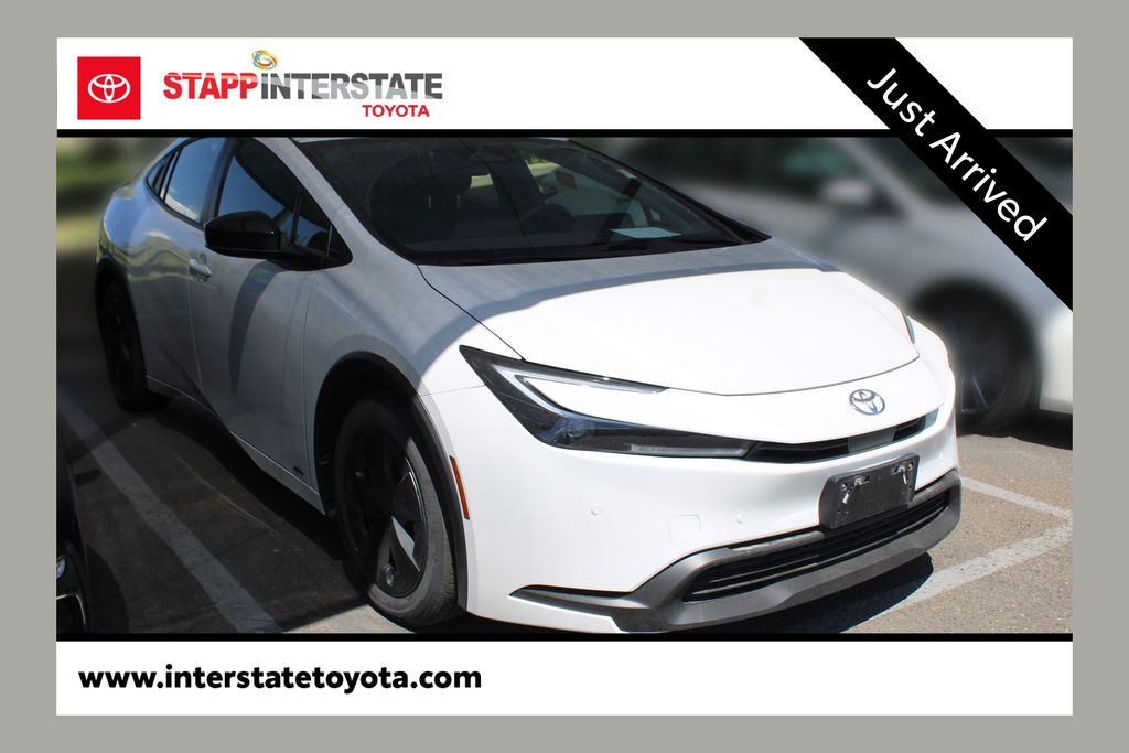 White (Wind Chill Pearl) 2025 Toyota Prius Hatchback All-Wheel Drive Continuously Variable Transmission