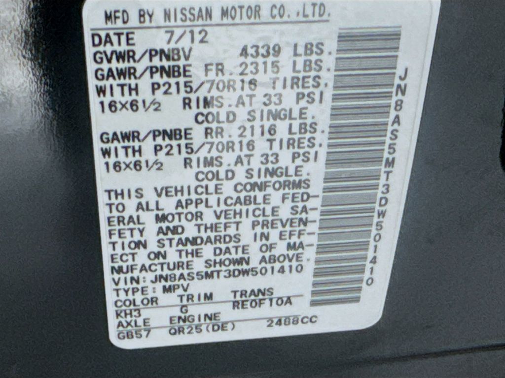 Used Car 2013 Nissan Rogue  S For Sale Under $10,000 In Austin, Texas