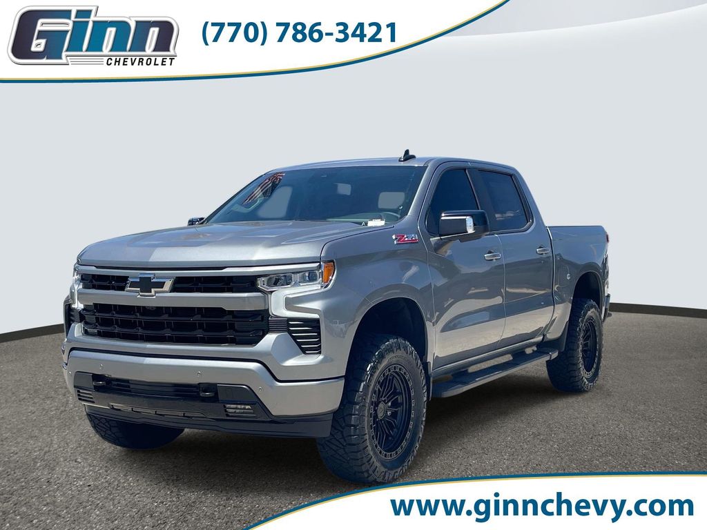 Sterling Gray Metallic 2026 Chevrolet Silverado 1500 Pickup Truck Four-Wheel Drive Automatic