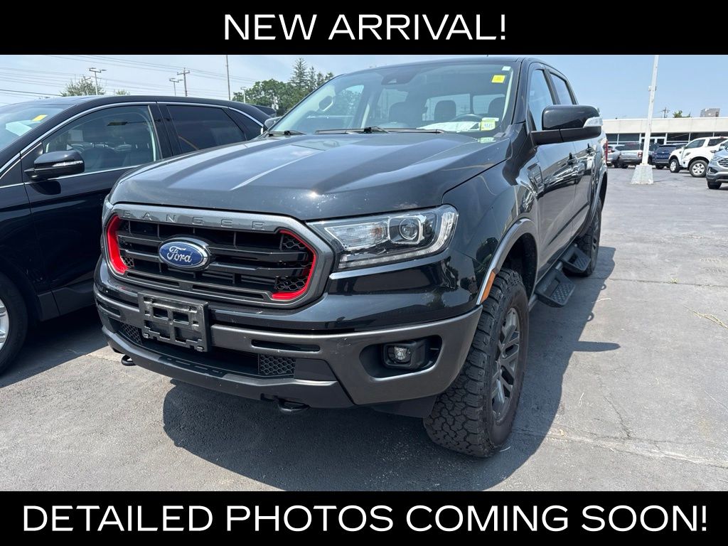 Shadow Black 2023 Ford Ranger Pickup Truck Four-Wheel Drive Automatic