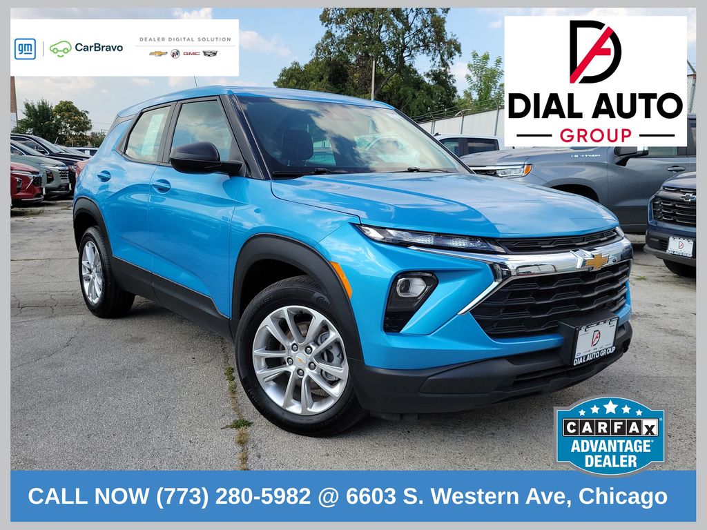Marina Blue Metallic 2025 Chevrolet Trailblazer SUV / Crossover Front-Wheel Drive Continuously Variable Transmission