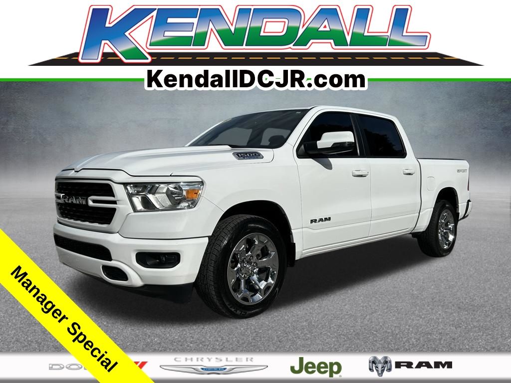 Bright White Clearcoat 2023 RAM 1500 Pickup Truck 4X2 8-Speed Automatic