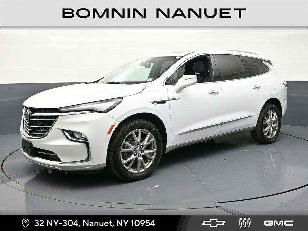 Summit White 2023 Buick Enclave SUV / Crossover Four-Wheel Drive 9-Speed Automatic