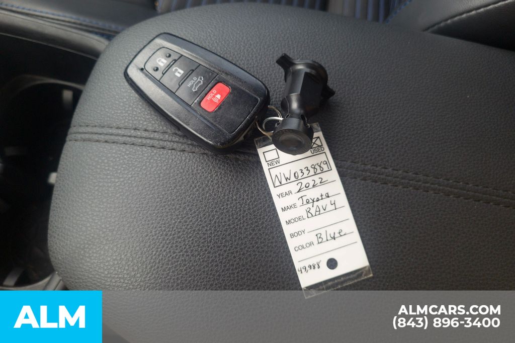 Used 2022 Midnight Black Metallic Toyota XSE image 17