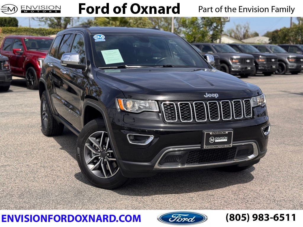 Diamond Black Crystal Pearlcoat 2021 Jeep Grand Cherokee Limited 4WD SUV / Crossover Four-Wheel Drive 8-Speed Automatic