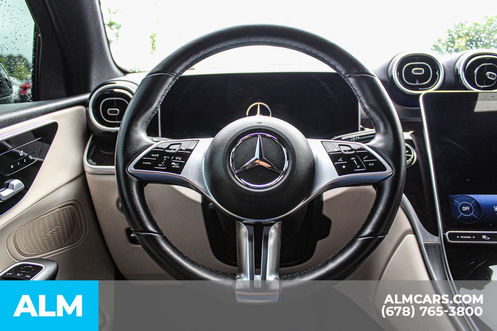 Used 2025 White Mercedes-Benz GLC 350e image 22