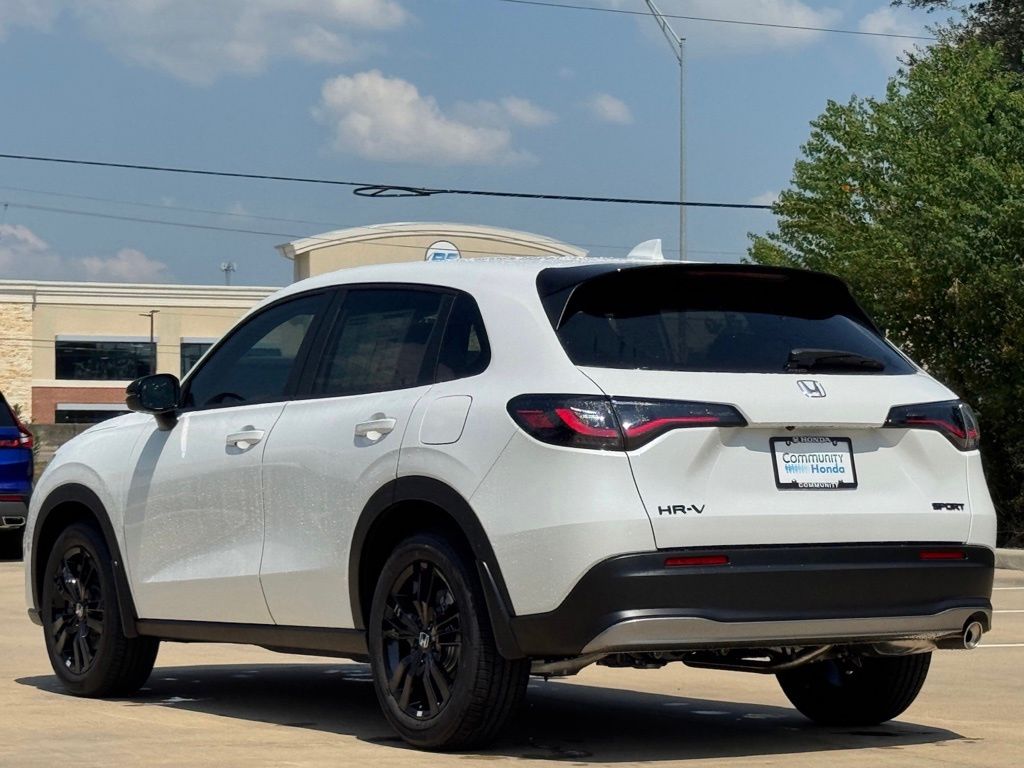 2026 Honda HR-V Sport White at Classic Honda Galveston