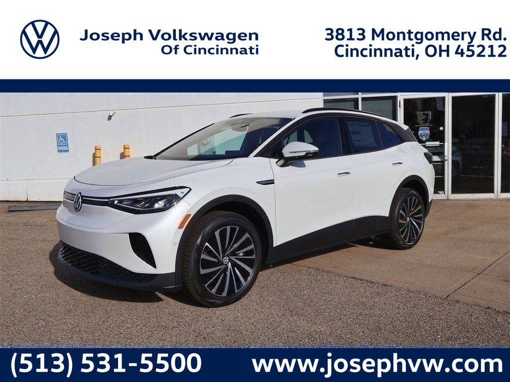 Opal White 2025 Volkswagen ID.4 Pro AWD SUV / Crossover All-Wheel Drive Automatic