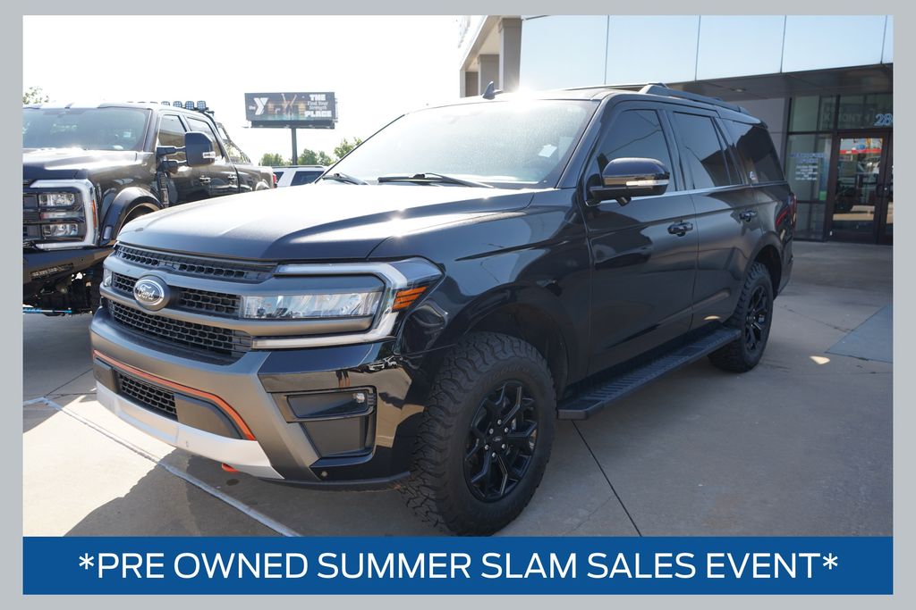 Agate Black Metallic 2023 Ford Expedition SUV / Crossover Four-Wheel Drive Automatic