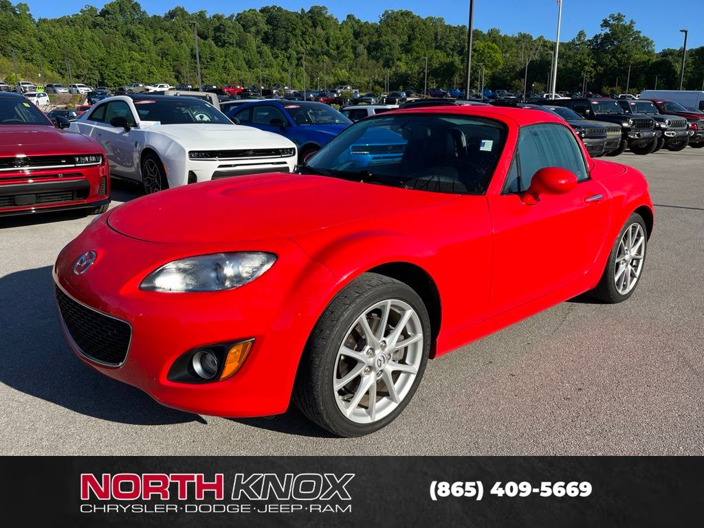 True Red 2011 Mazda MX-5 Miata Grand Touring with Retractable Hardtop Convertible Rear-Wheel Drive 6-Speed Automatic