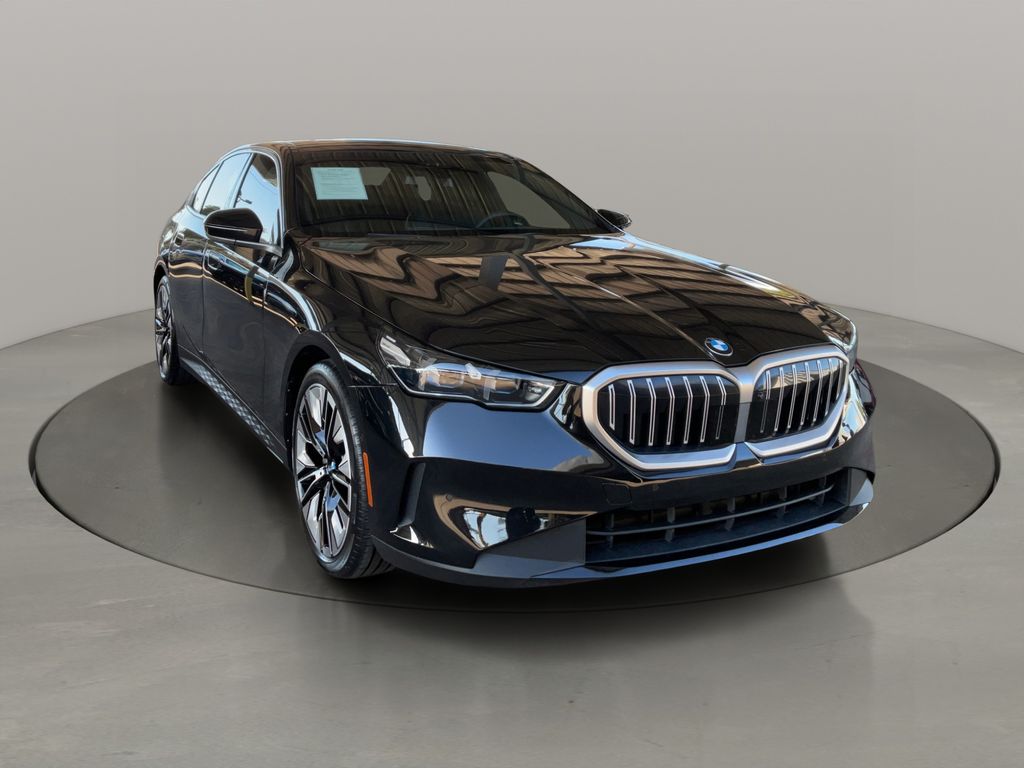 Black Sapphire Metallic 2024 BMW 5 Series Sedan Rear-Wheel Drive 8-Speed Automatic