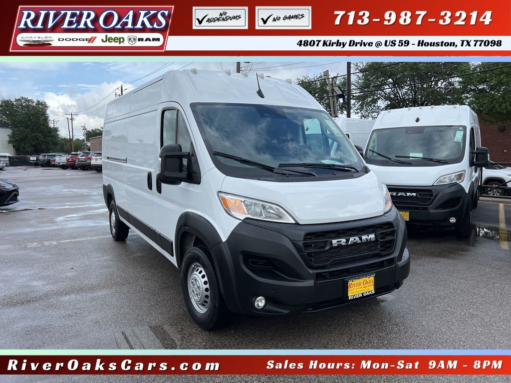 Bright White Clearcoat 2026 RAM ProMaster Van 9-Speed Automatic