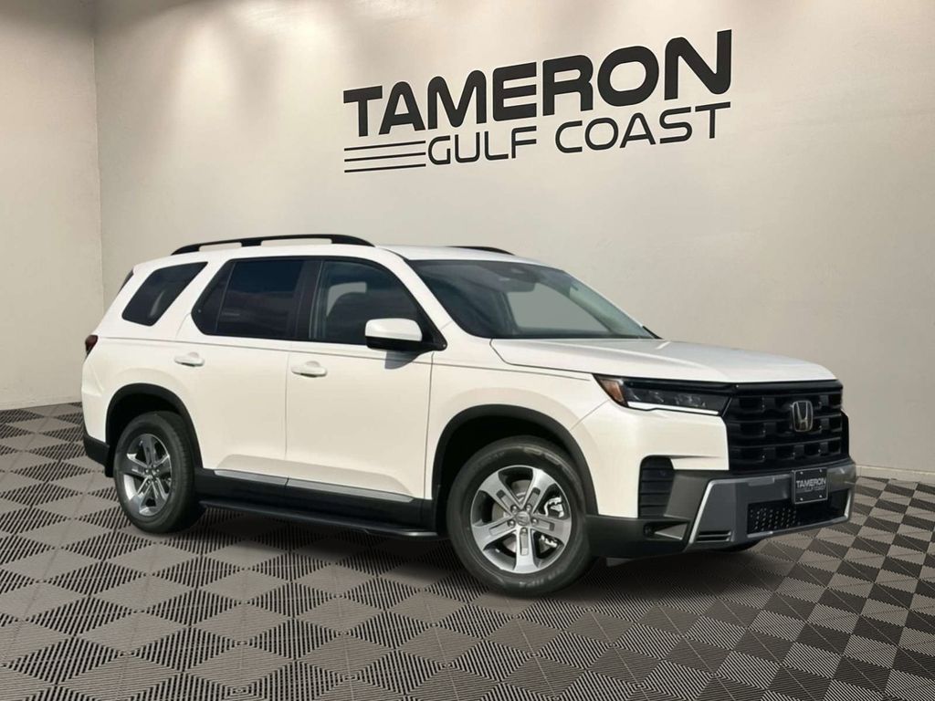 Platinum White Pearl 2026 Honda Pilot EX-L FWD SUV / Crossover Front-Wheel Drive Automatic