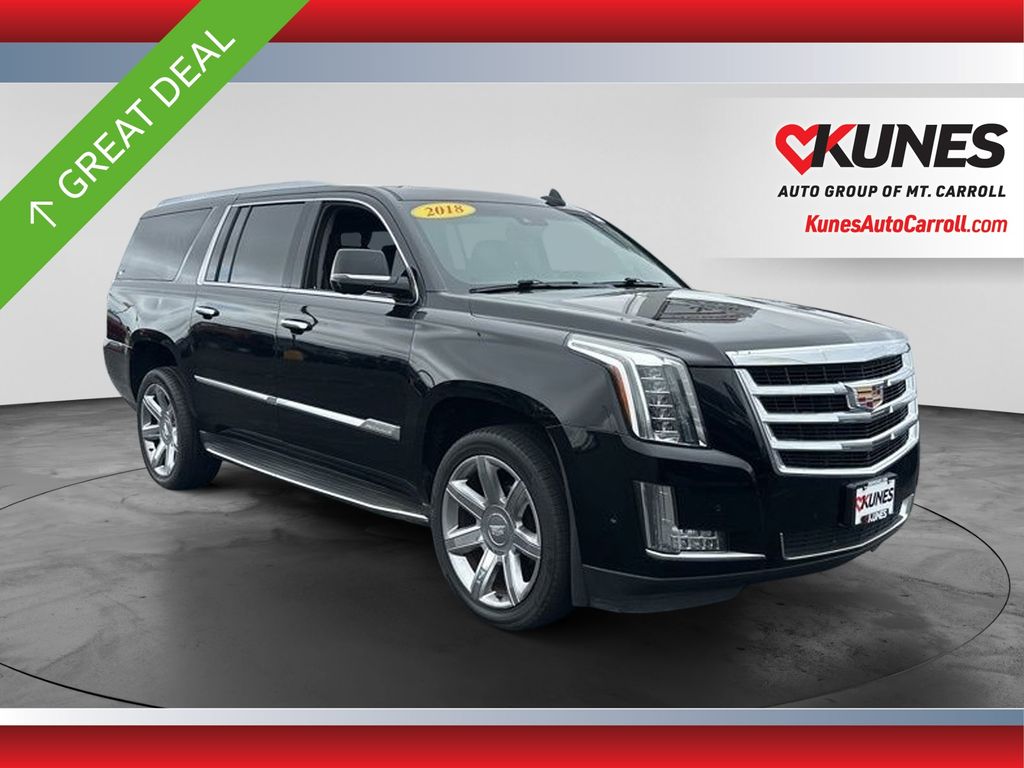 Black Raven 2018 Cadillac Escalade ESV Luxury 4WD SUV / Crossover Four-Wheel Drive
