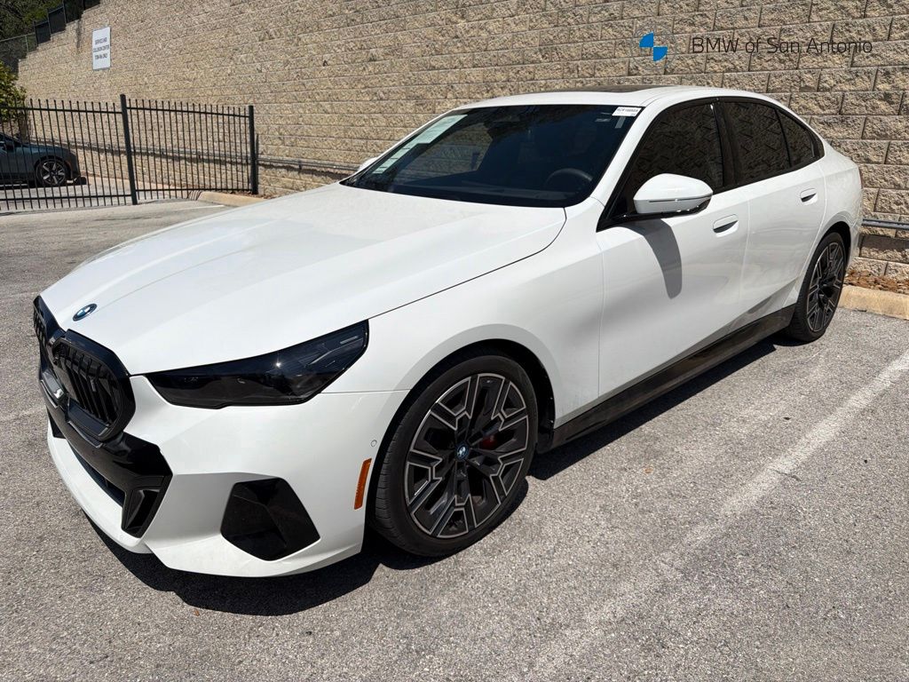 Alpine White 2024 BMW i5 Sedan Rear-Wheel Drive Automatic