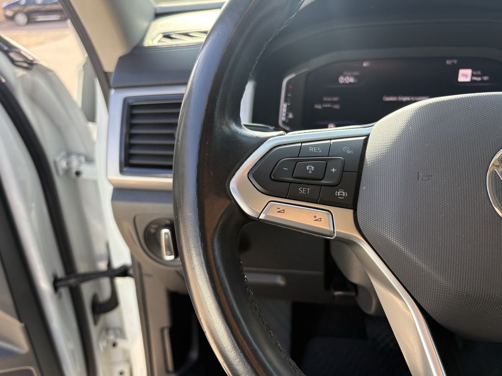 2021 Volkswagen Atlas SEL White at DeMontrond Mazda