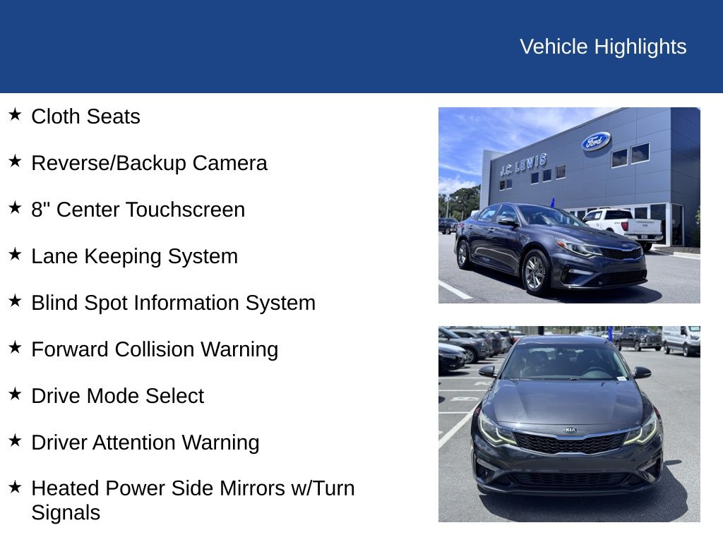 2019 Kia Optima LX