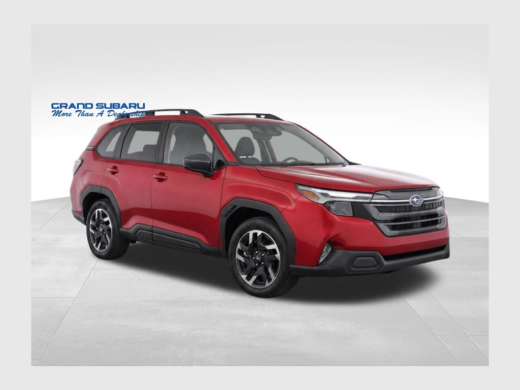 Crimson Red Pearl 2026 Subaru Forester SUV / Crossover All-Wheel Drive Continuously Variable Transmission