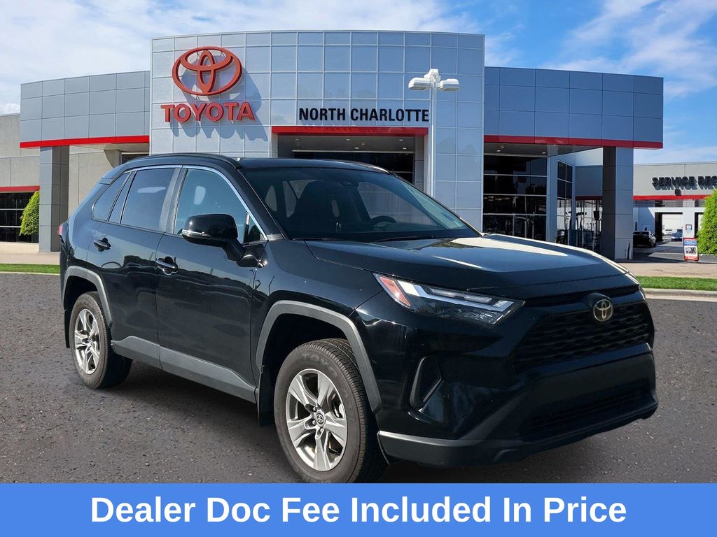 Midnight Black Metallic 2025 Toyota RAV4 SUV / Crossover All-Wheel Drive 8-Speed Automatic