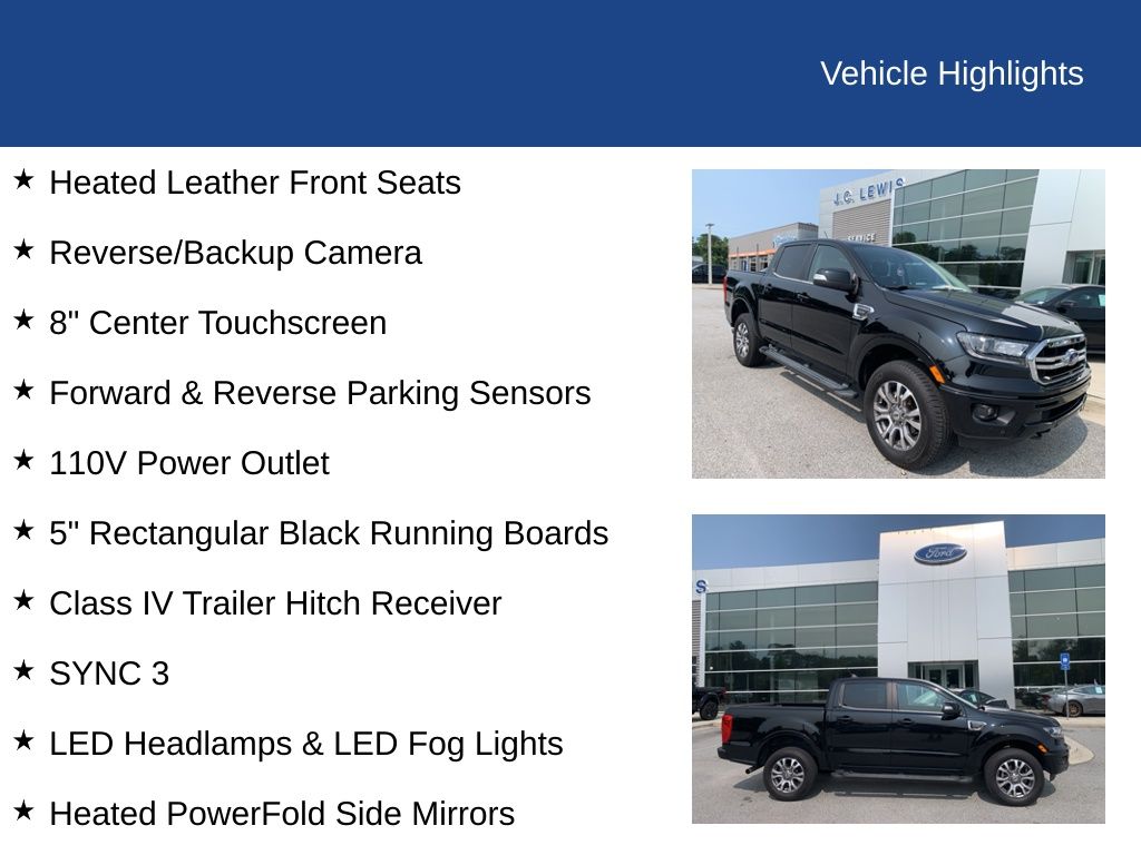 2019 Ford Ranger Lariat