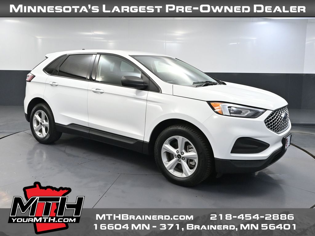 Oxford White 2023 Ford Edge SUV / Crossover All-Wheel Drive 8-Speed Automatic
