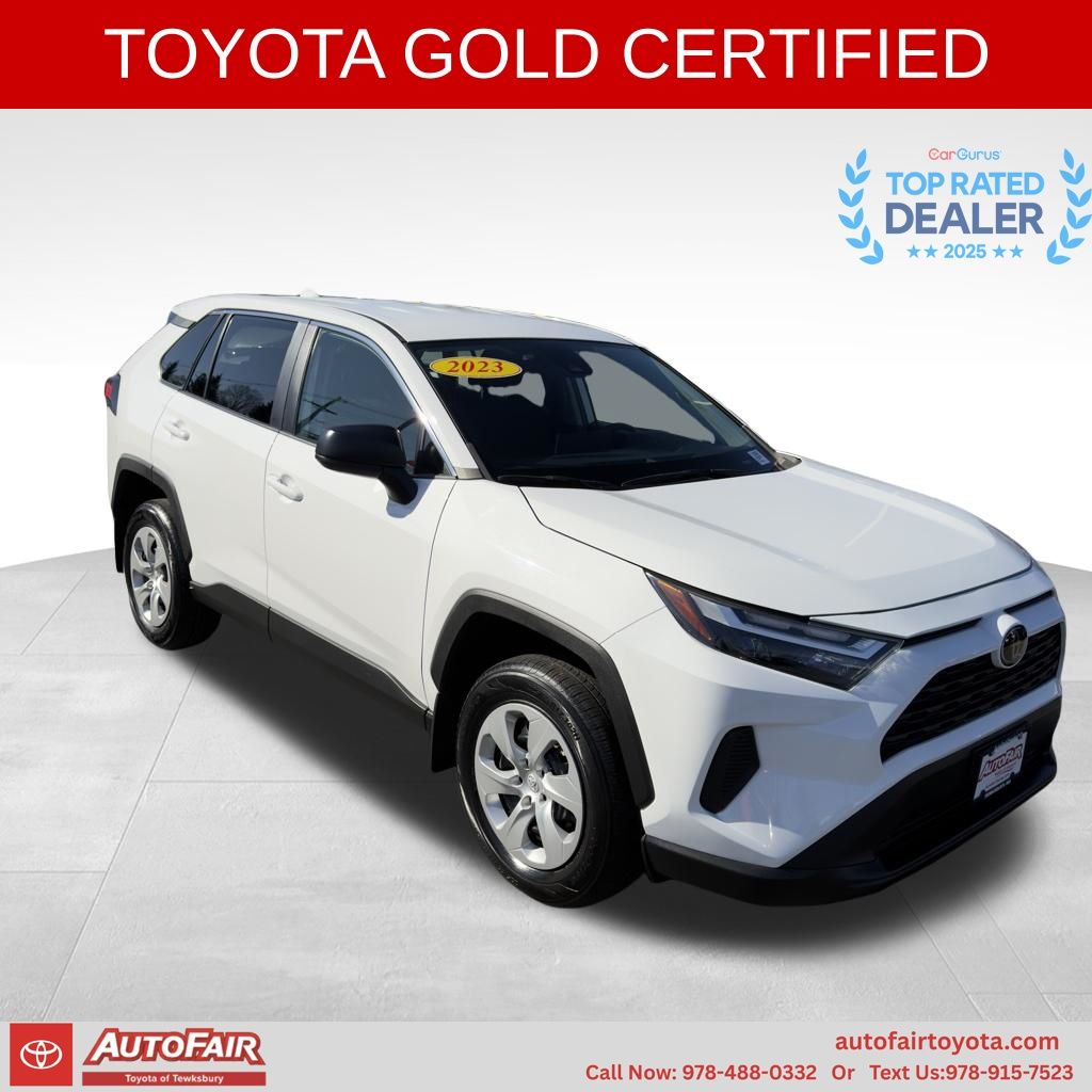 Ice 2023 Toyota RAV4 LE AWD SUV / Crossover All-Wheel Drive 8-Speed Automatic