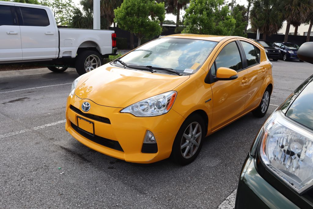 2014 Toyota Prius c Three Hero Image